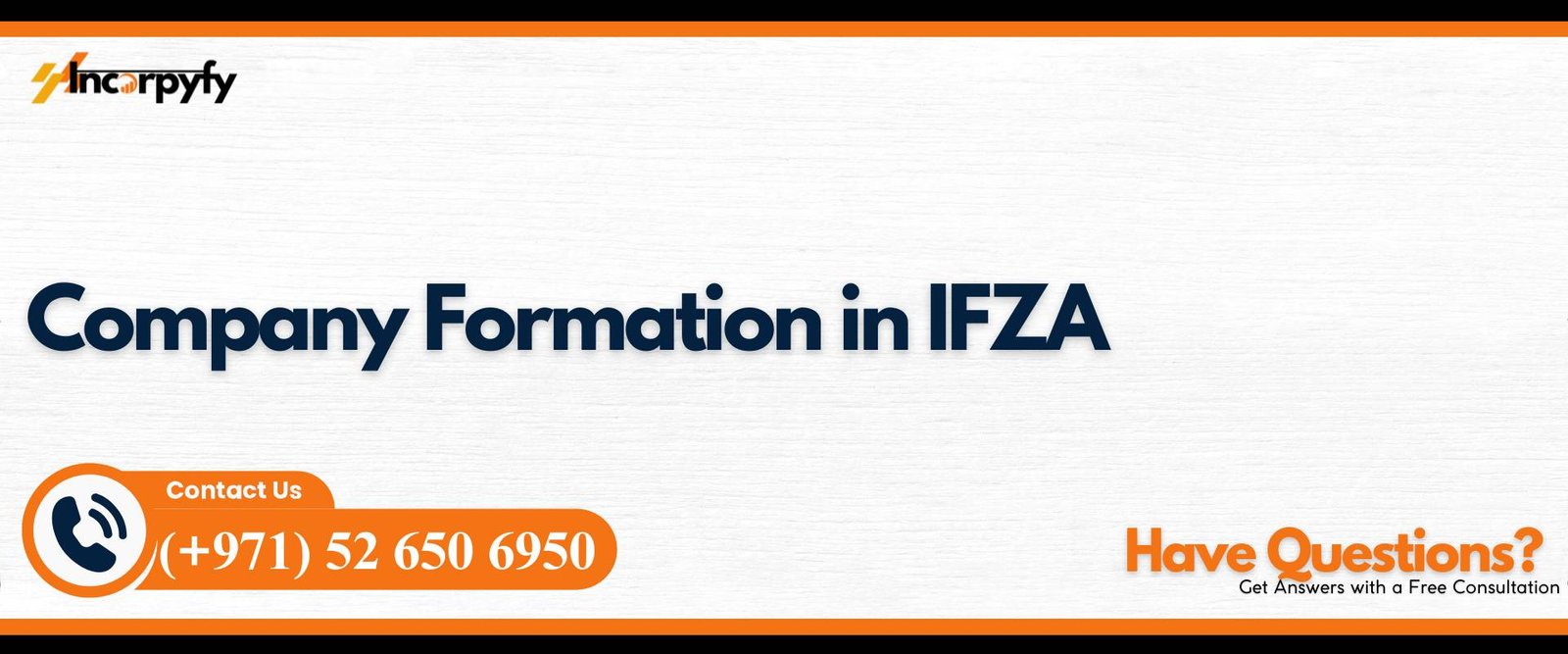 Company Formation in IFZA