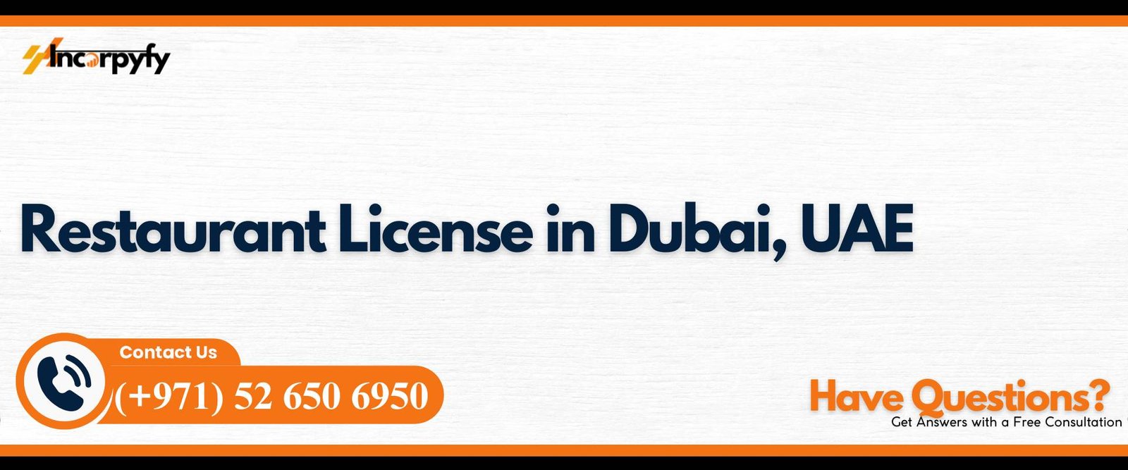 Restaurant License in Dubai, UAE