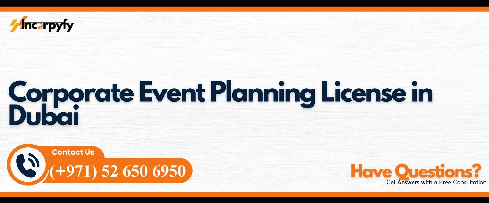 Corporate Event Planning License in Dubai