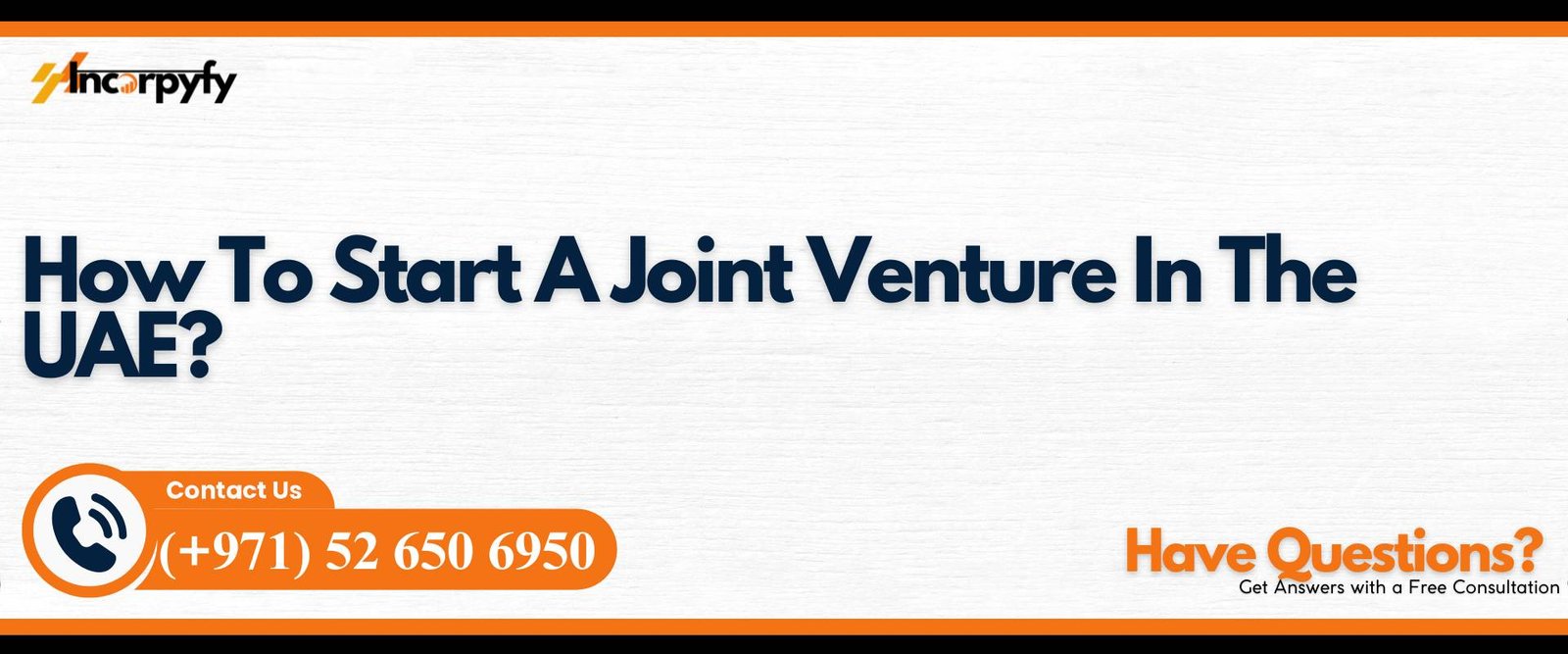 How To Start A Joint Venture In The UAE?