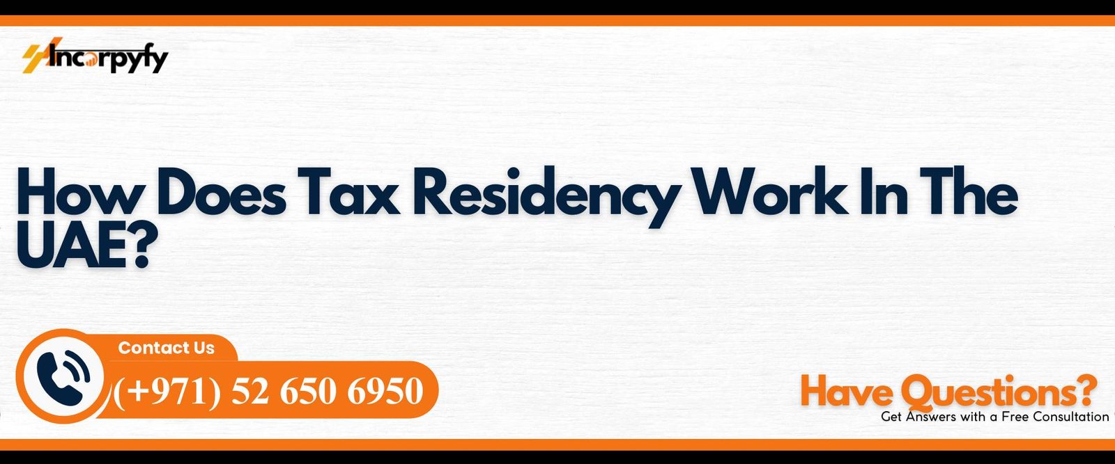 How Does Tax Residency Work In The UAE?