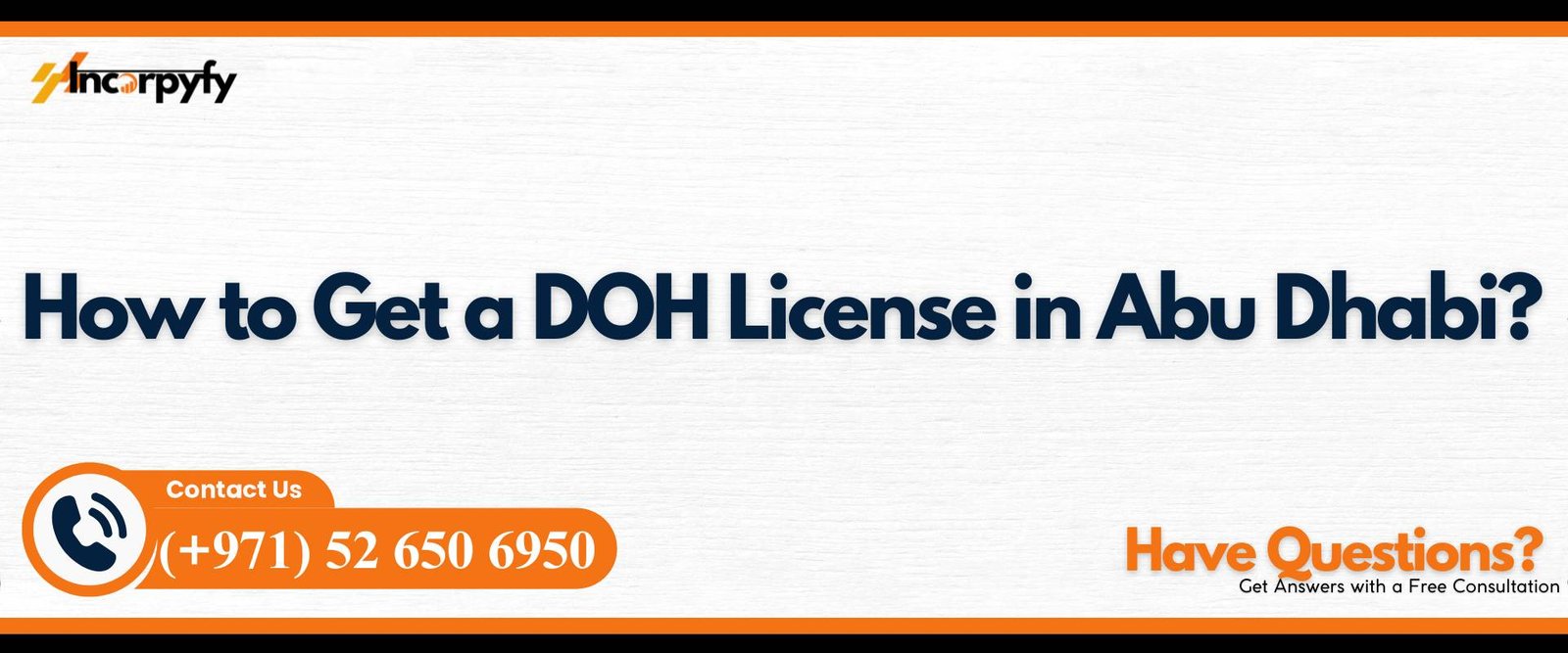 How to Get a DOH License in Abu Dhabi?