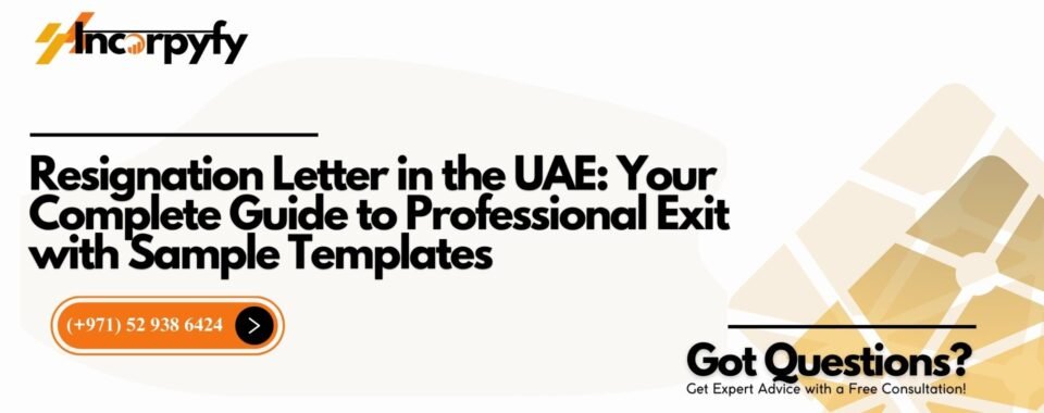 Resignation Letter in the UAE
