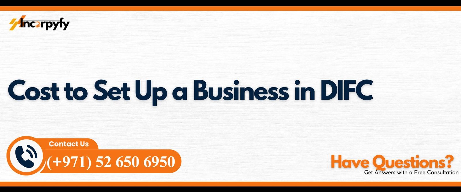 Cost to Set Up a Business in DIFC