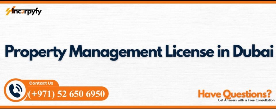 Property Management License in Dubai