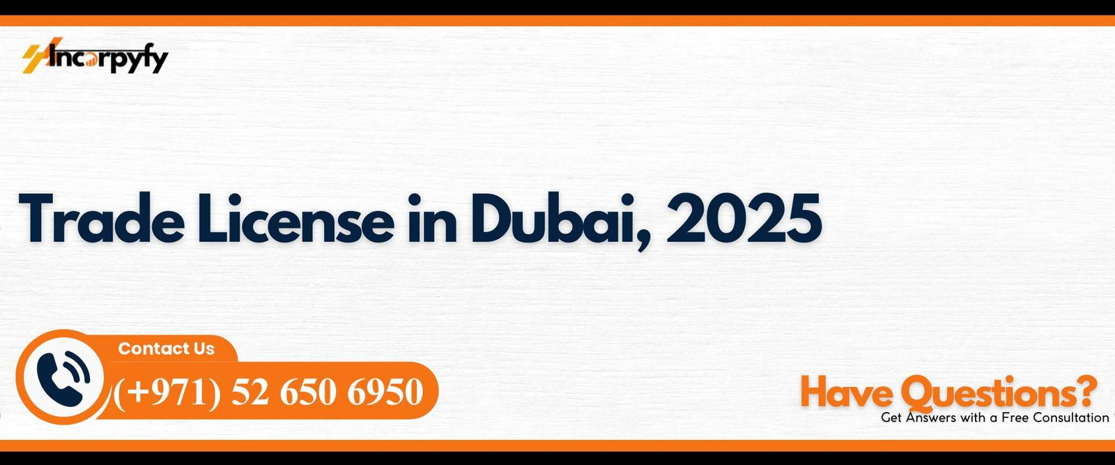 Trade License in Dubai, 2025