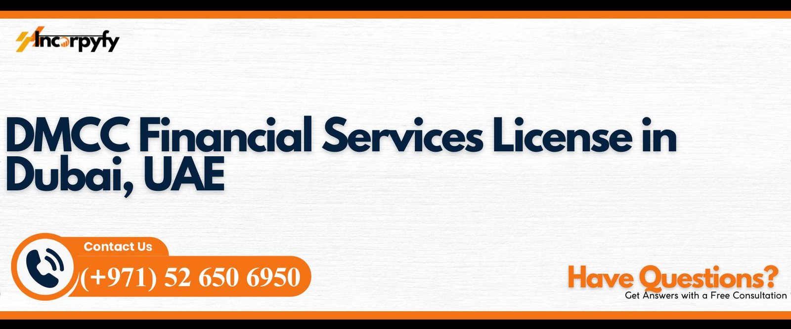 DMCC Financial Services License in Dubai, UAE