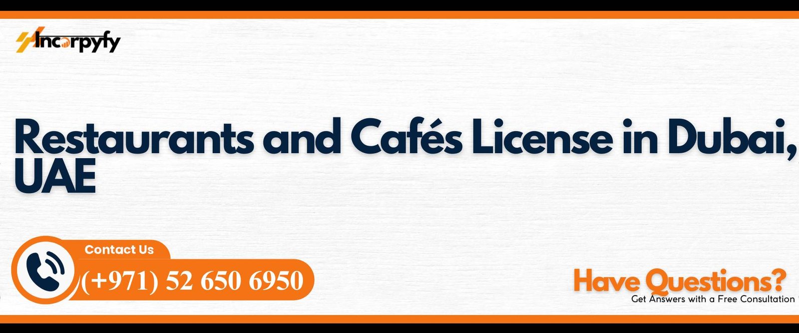 Restaurants and Cafés License in Dubai, UAE