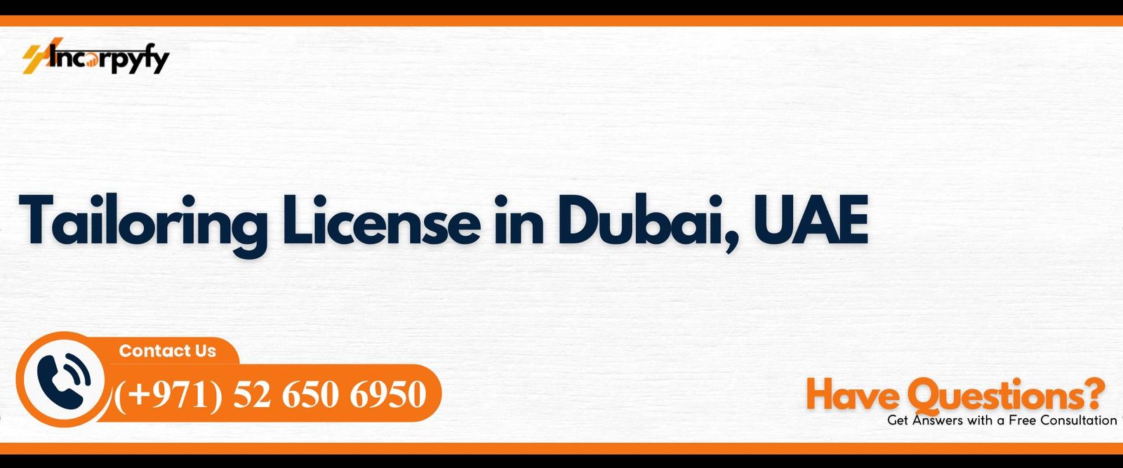 Tailoring License in Dubai, UAE