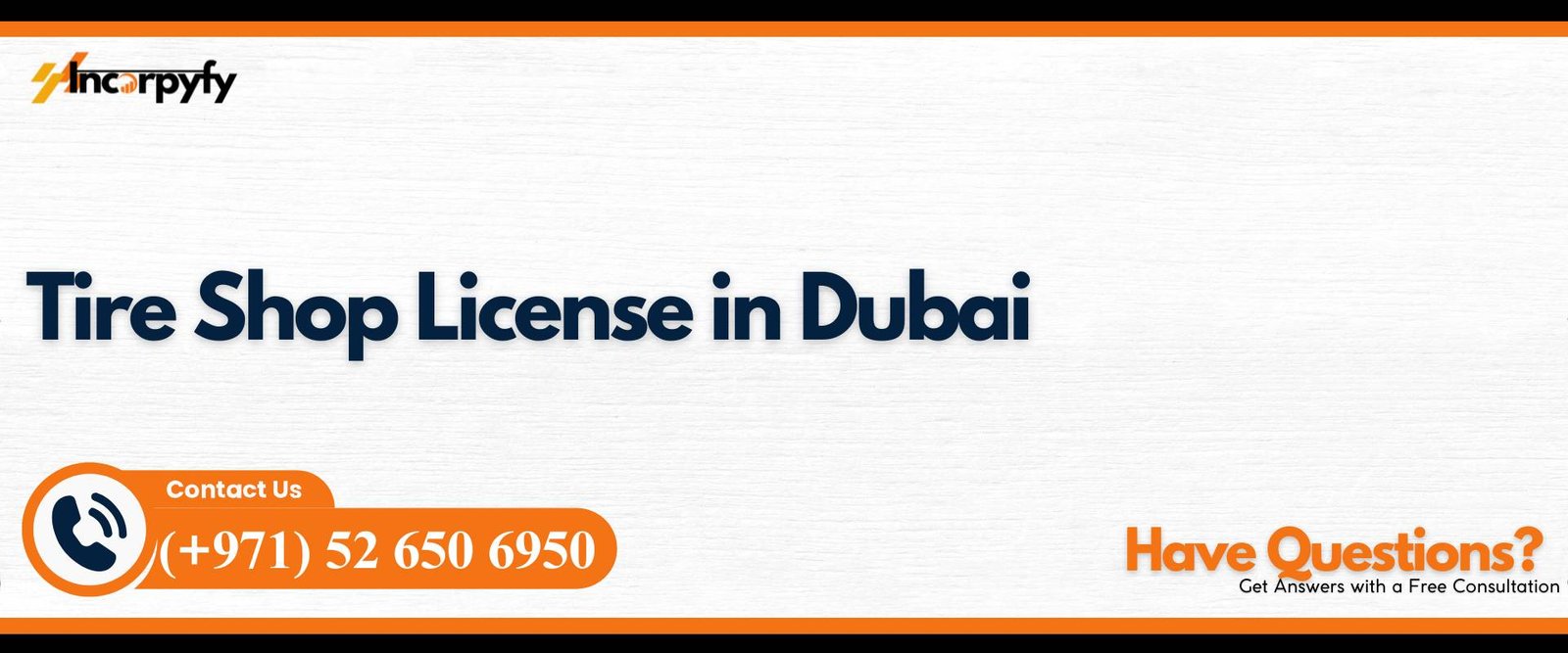 Tire Shop License in Dubai