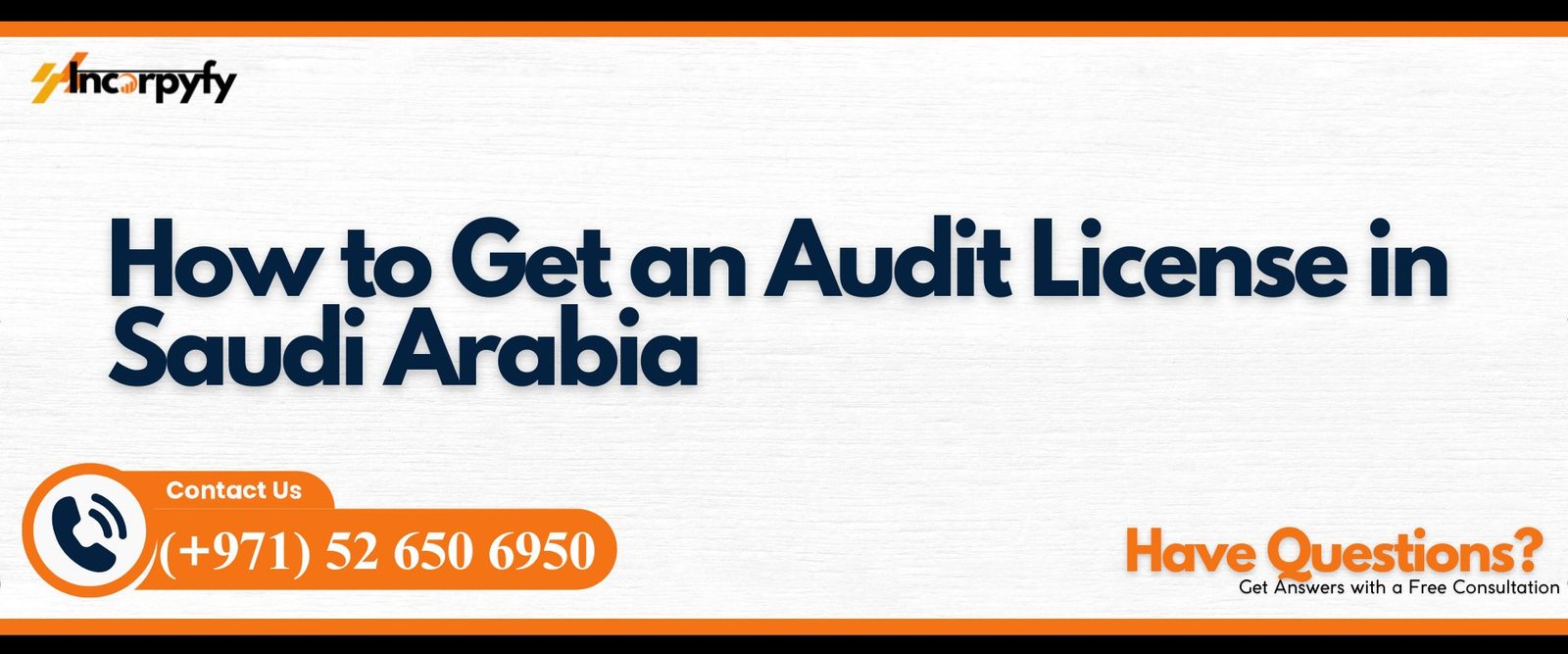 Audit License in Saudi Arabia