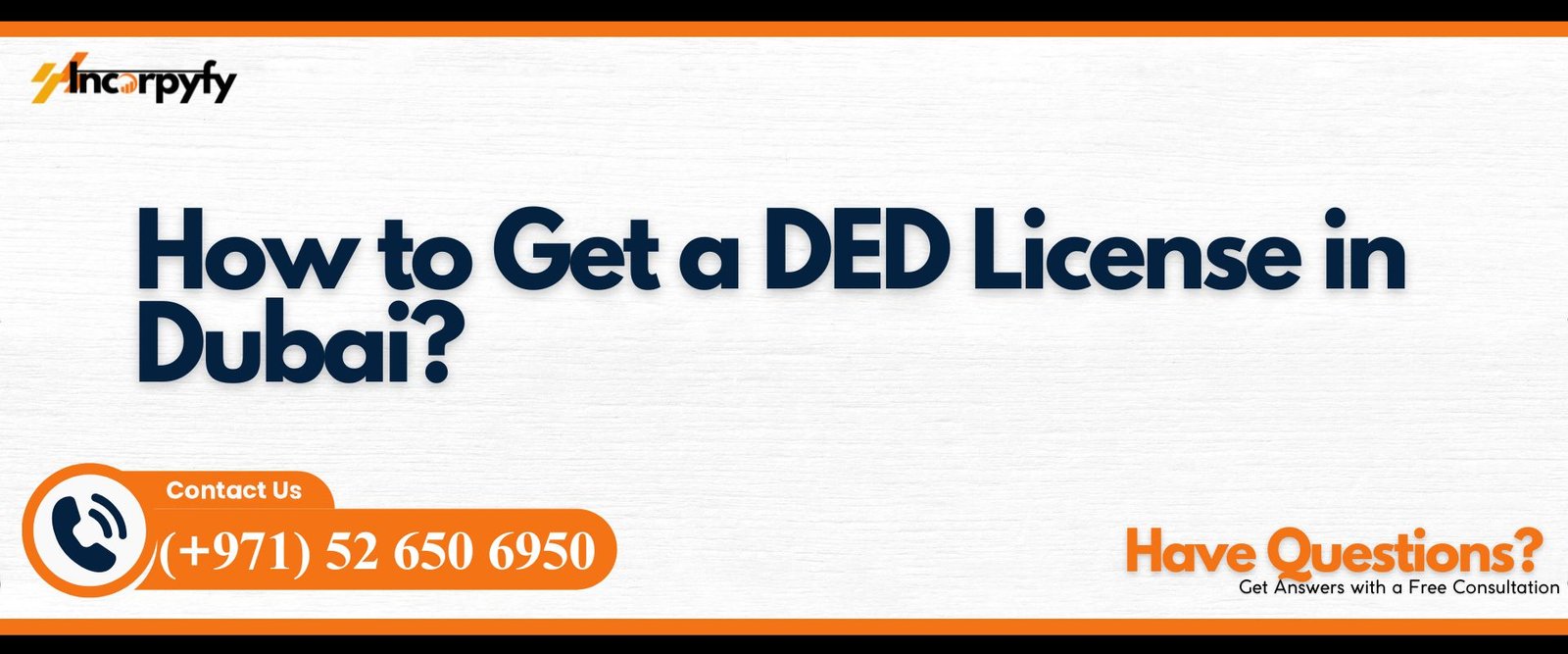 DED License in Dubai