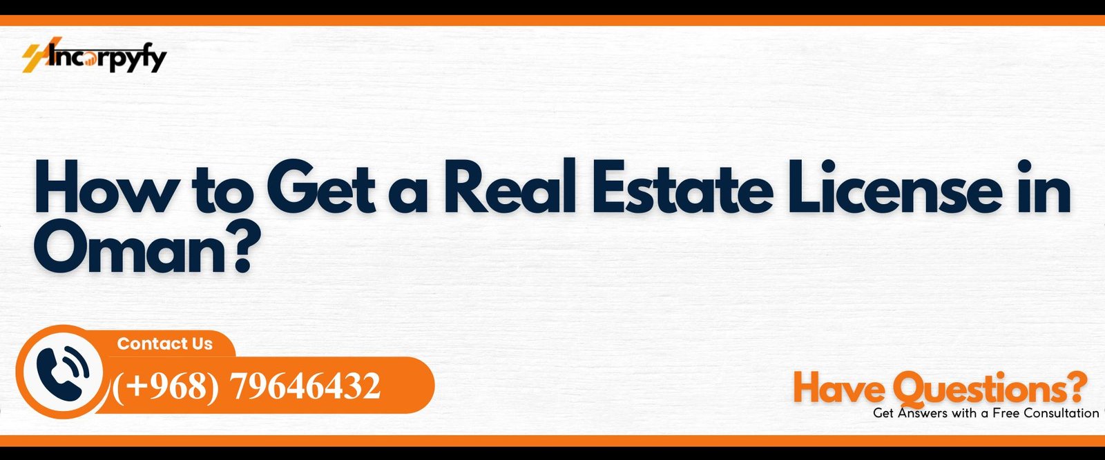 Real Estate License in Oman