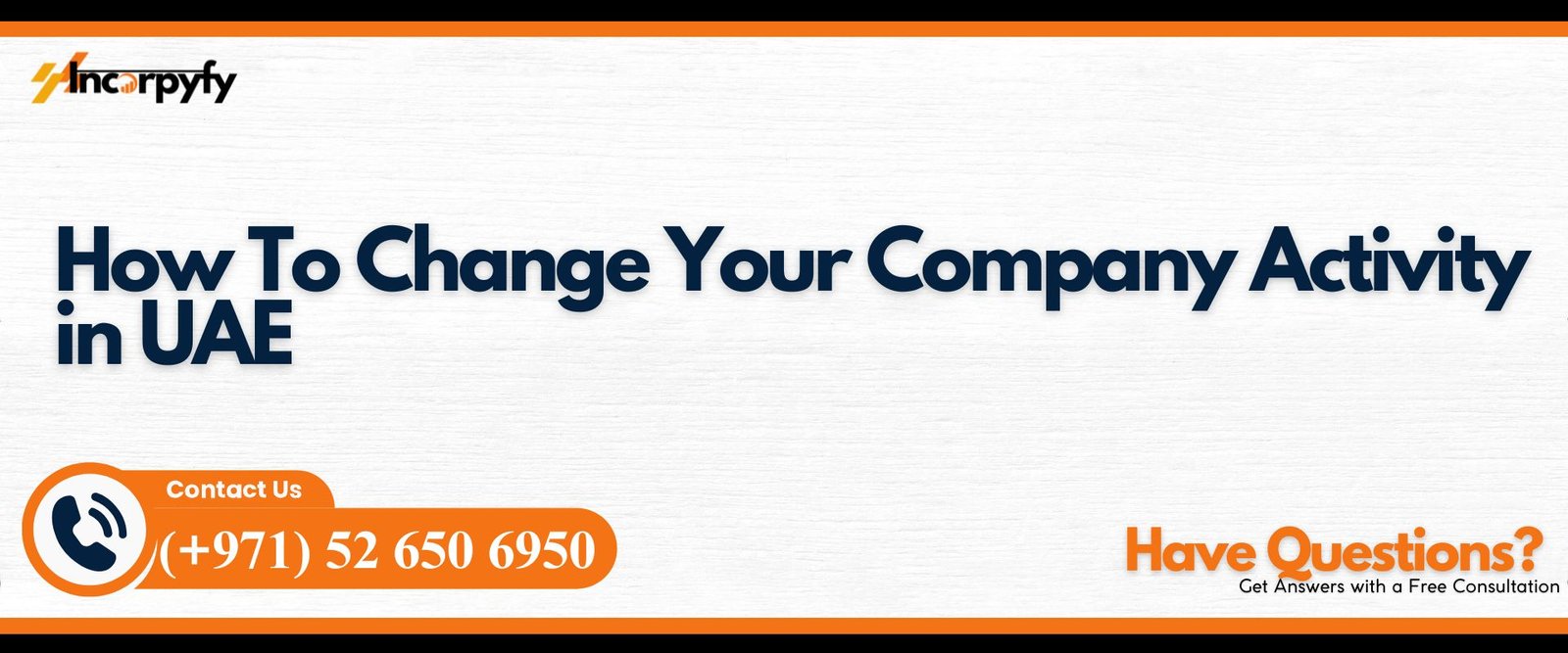 How To Change Your Company Activity in UAE