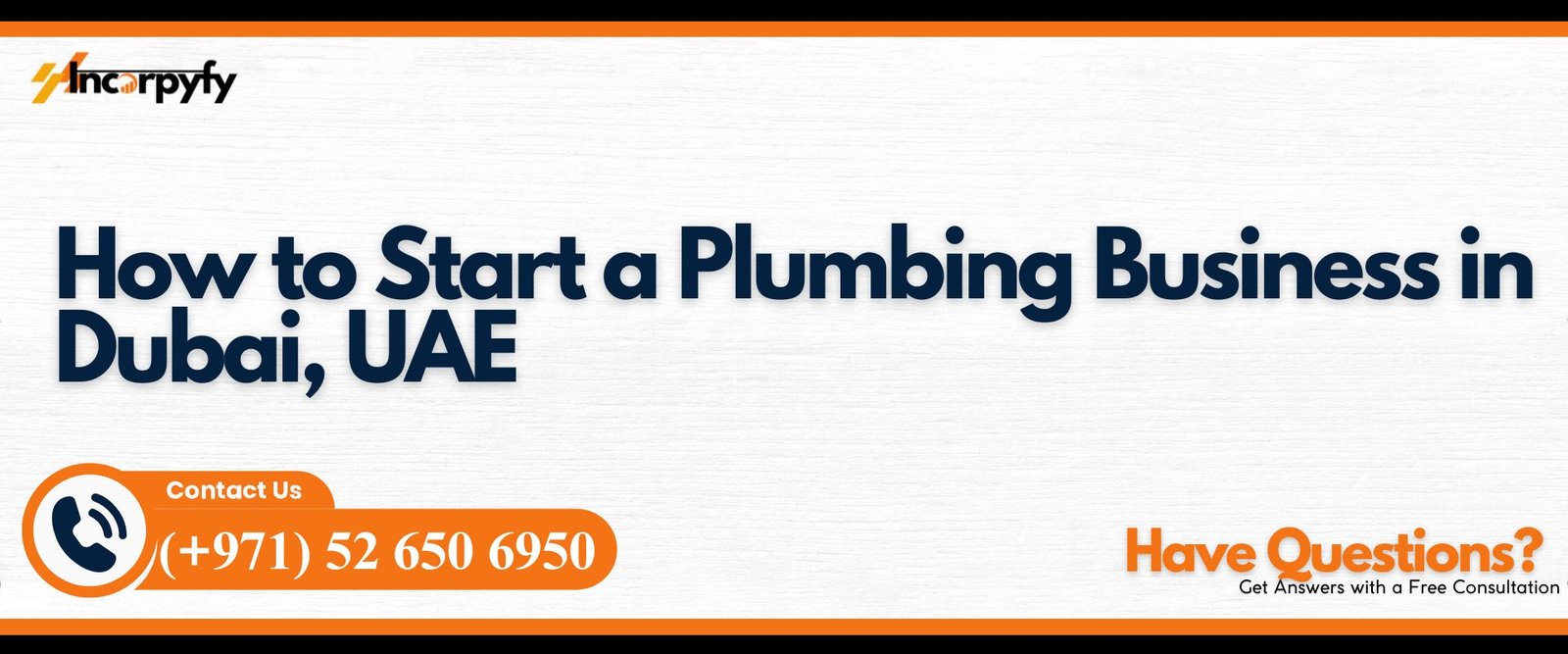 plumbing business in Dubai, UAE