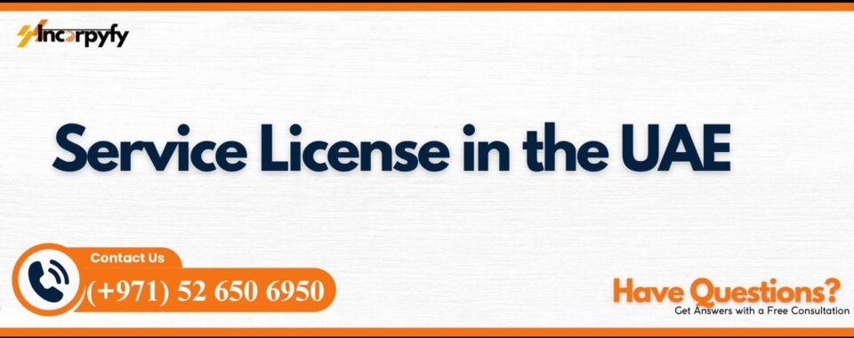 Service License in the UAE