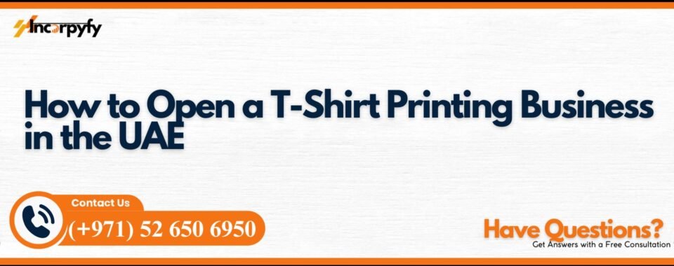 T-Shirt Printing Business in UAE