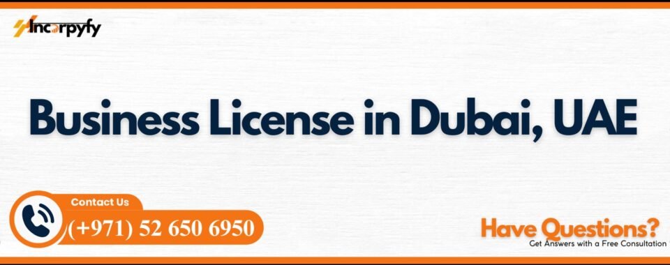 Business License in Dubai