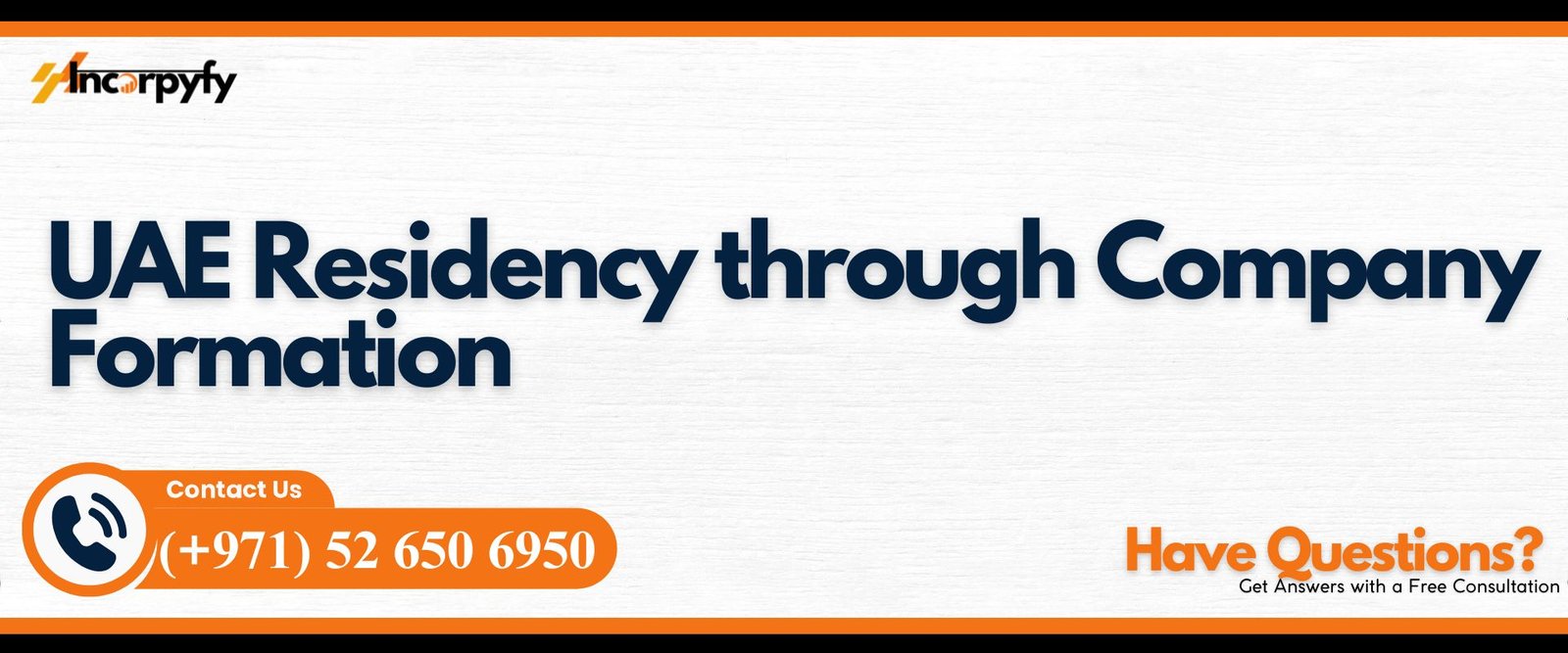 UAE Residency through Company Formation
