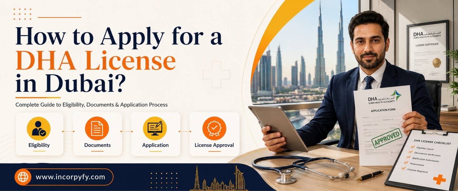Apply for a DHA License in dubai