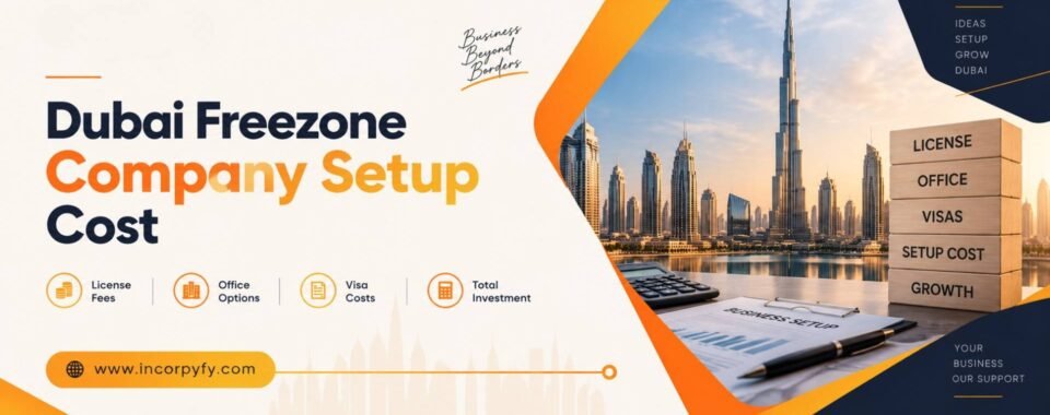 Dubai Free zone business setup cost