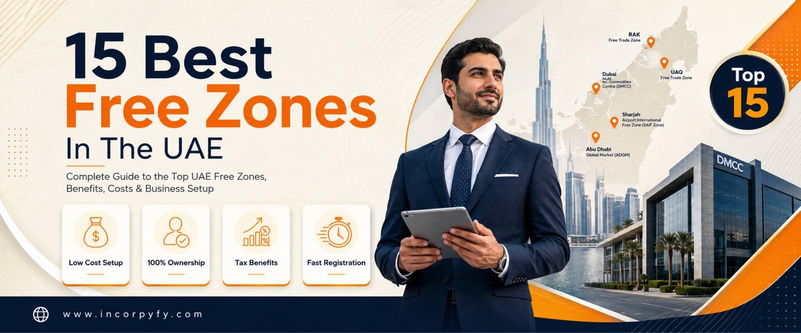 15 Best Free zones in the UAE