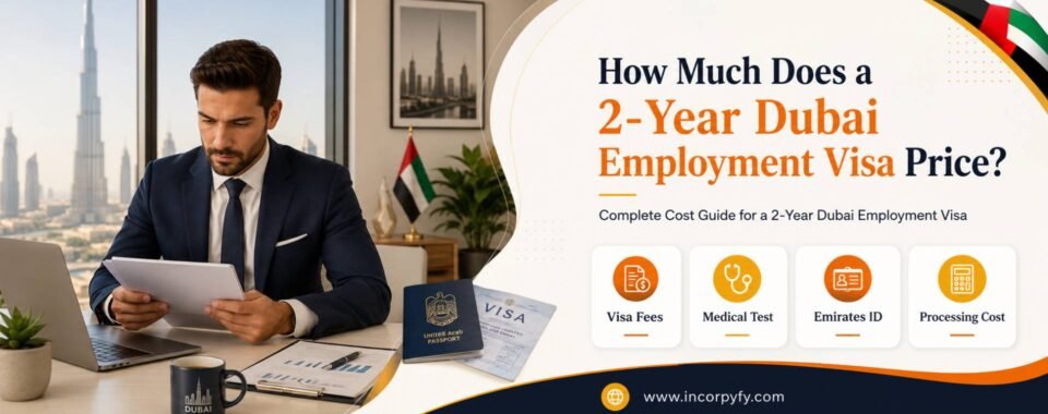2-Year Dubai Employment Visa Cost