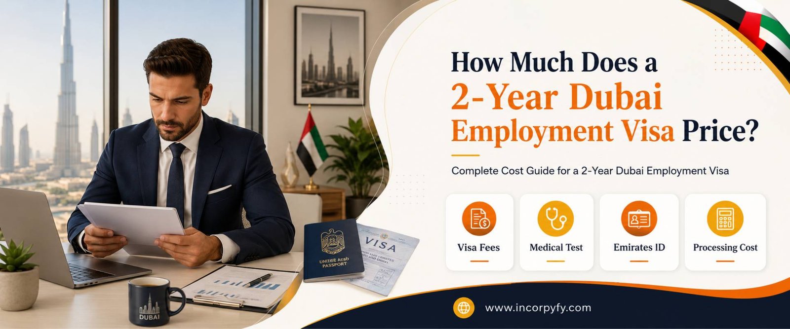 2-Year Dubai Employment Visa Cost