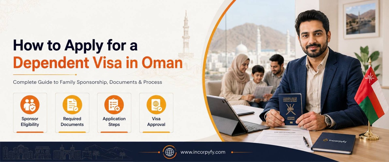 Apply for a Dependent Visa in Oman