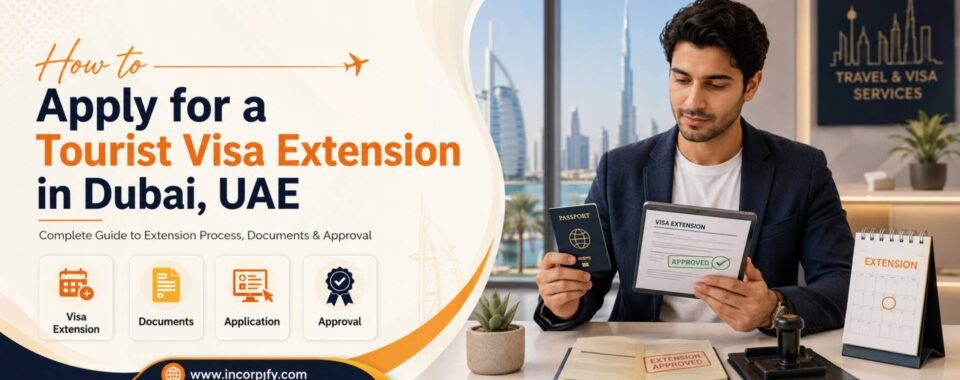 Apply for a Tourist Visa Extension in dubai