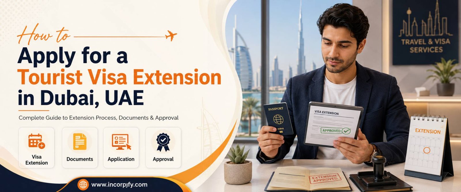 Apply for a Tourist Visa Extension in dubai