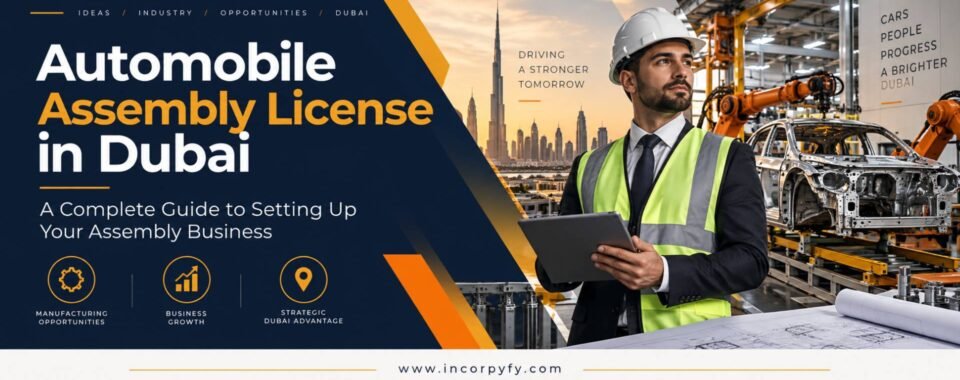 Automobile assembly license in Dubai application guide