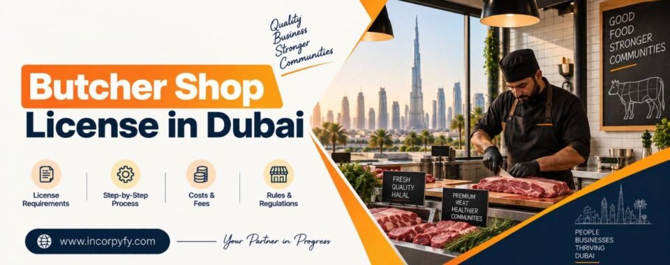 Butcher shop license in Dubai application guide