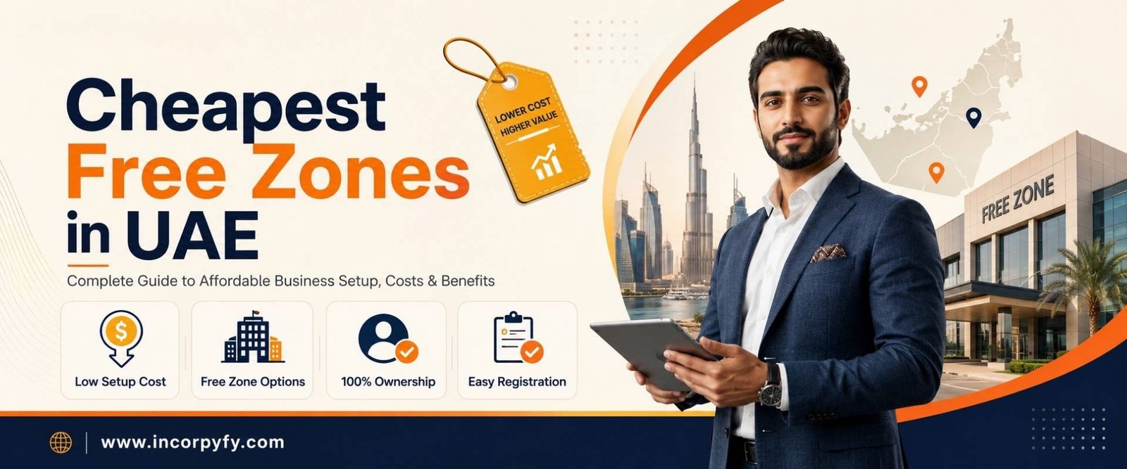 Cheapest Free Zones in the UAE