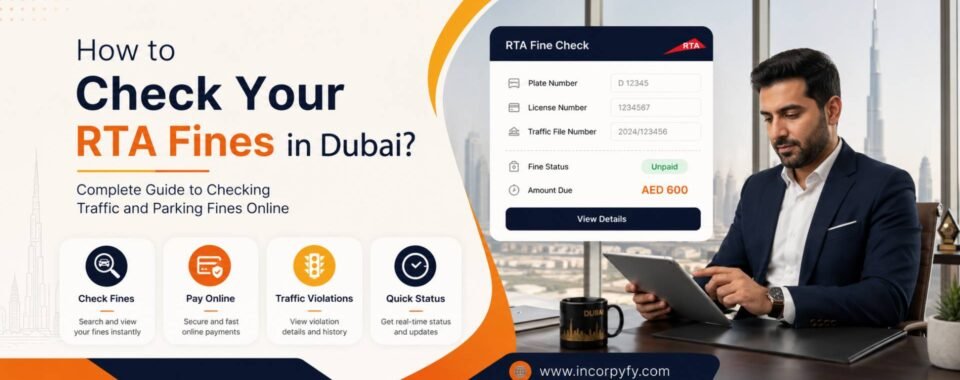 Check Your RTA Fines in dubai