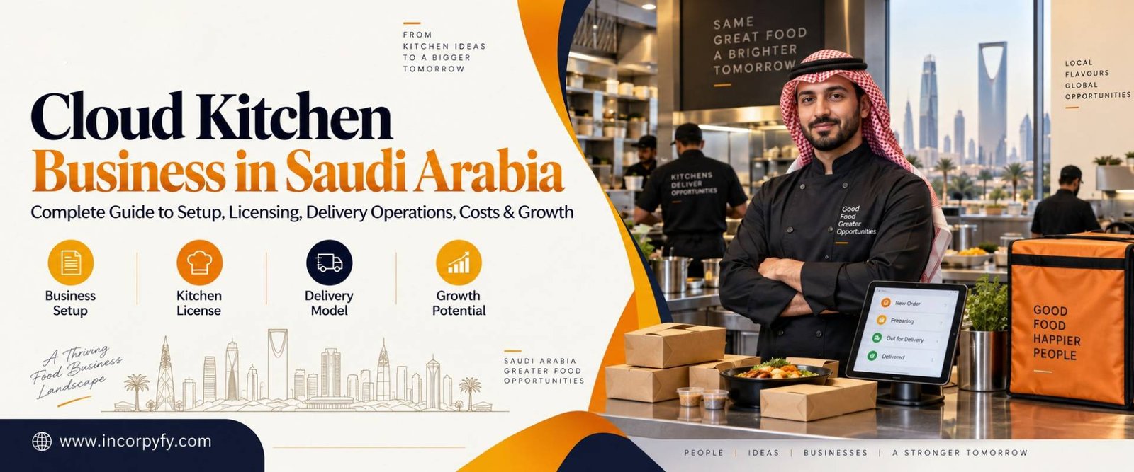 Cloud kitchen business in saudi arabia