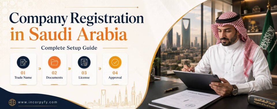 Company registration in saudi arabia guide