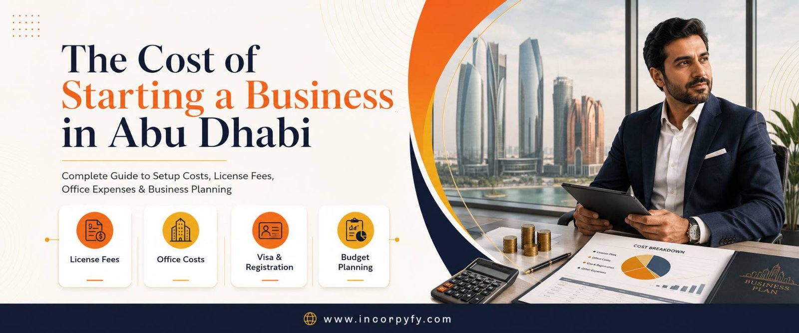 Cost of Starting a business in abu dhabi