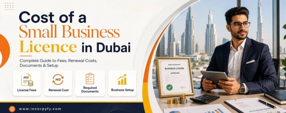 Cost of a Small Business licence in dubai