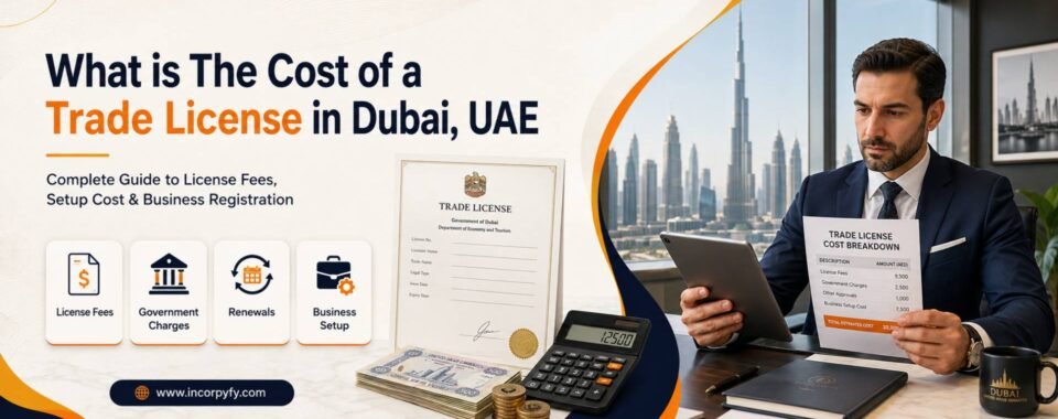Cost of a Trade License in Dubai