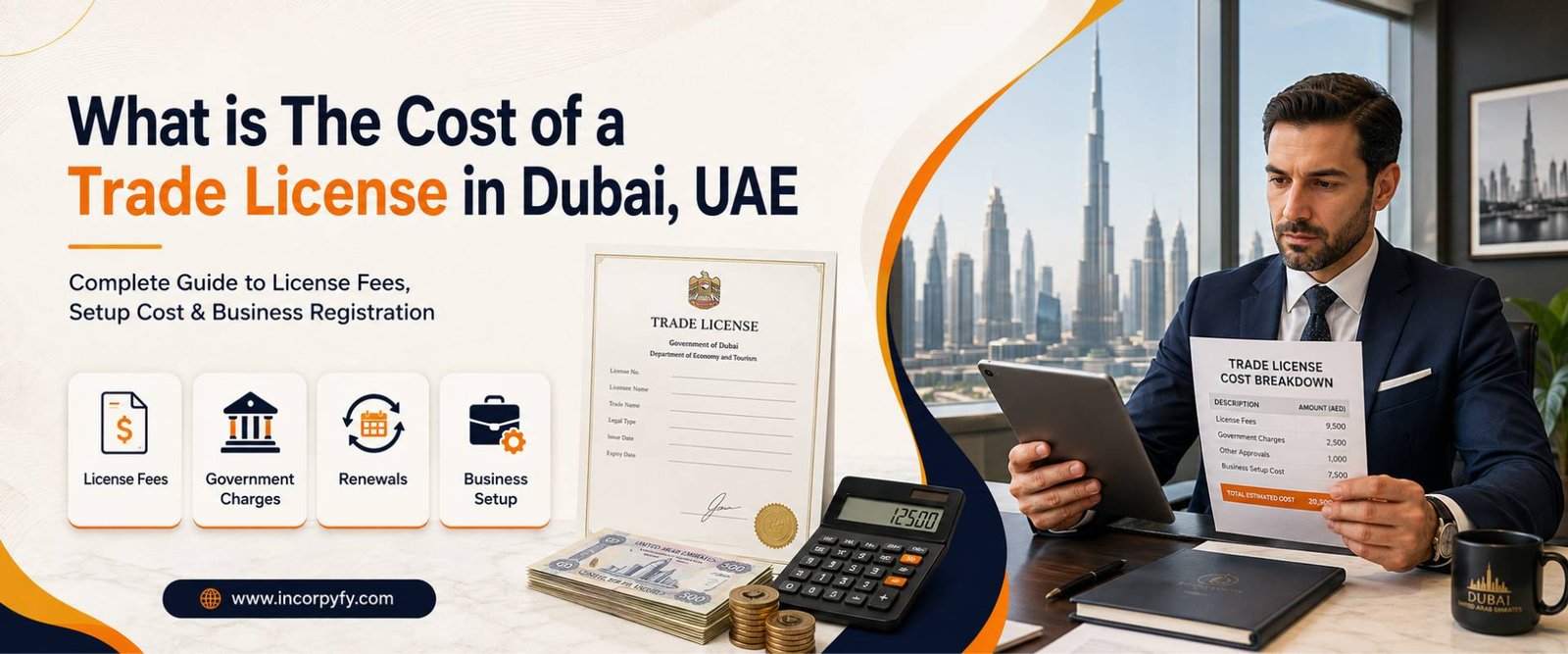 Cost of a Trade License in Dubai