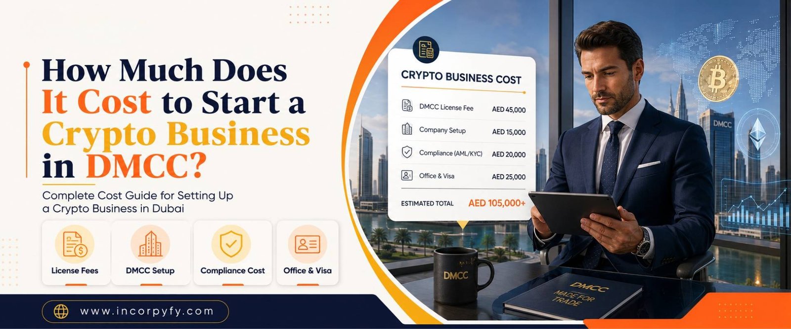 Crypto Business in DMCC Cost