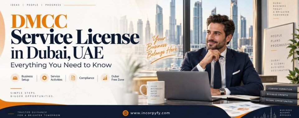 DMCC service license in Dubai application guide