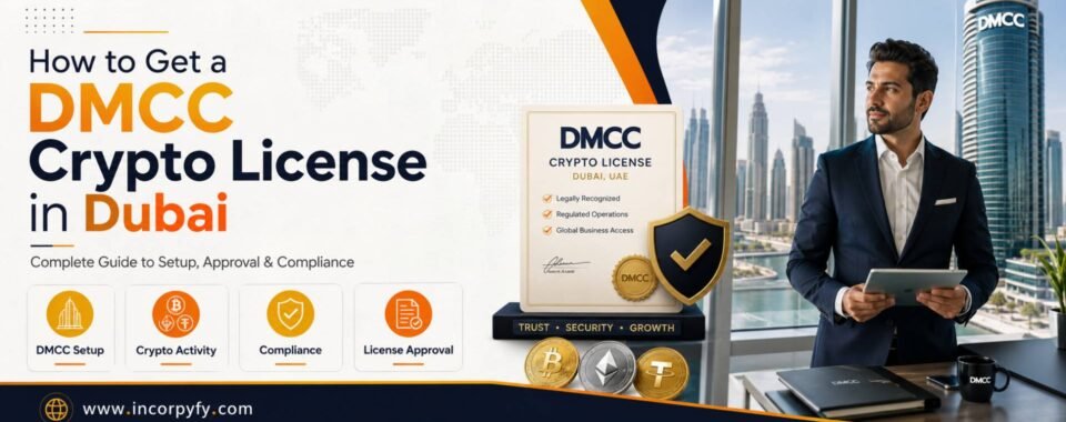 Dmcc Crypto license in dubai