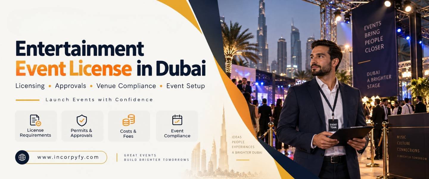 Entertainment event license in Dubai application guide