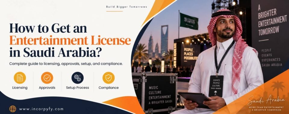 Entertainment license in Saudi Arabia application and cost guide