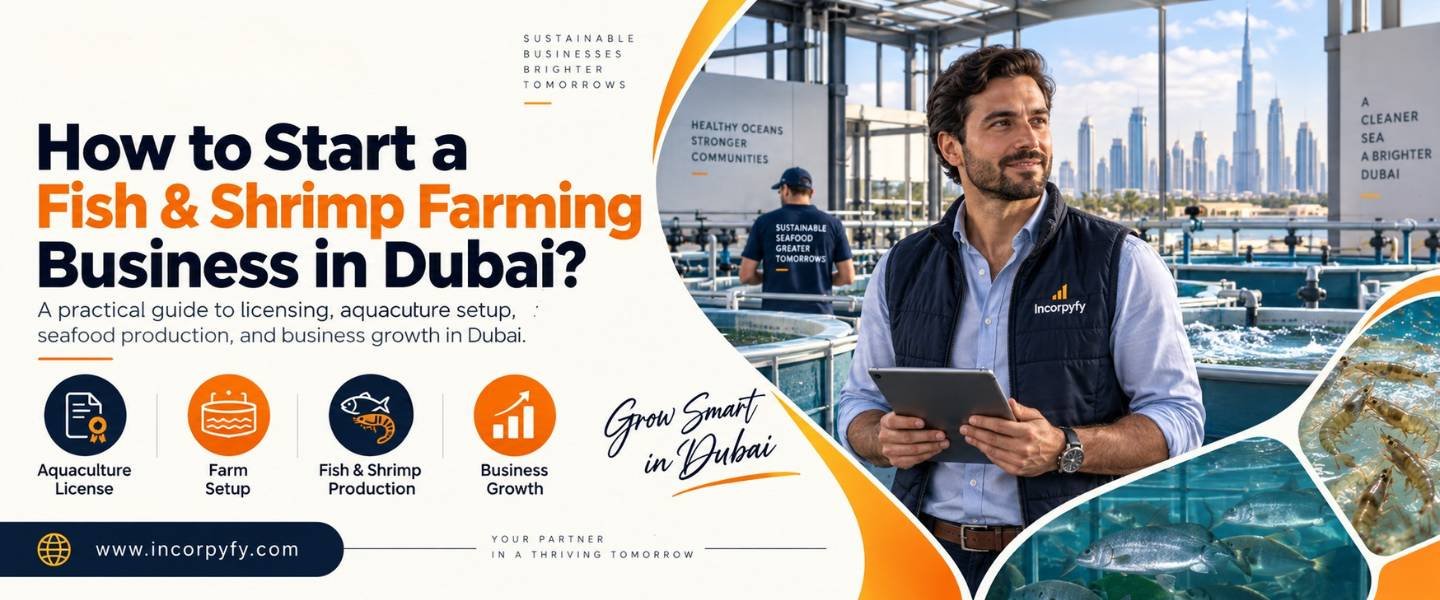 Fish and shrimp farming business in Dubai setup guide