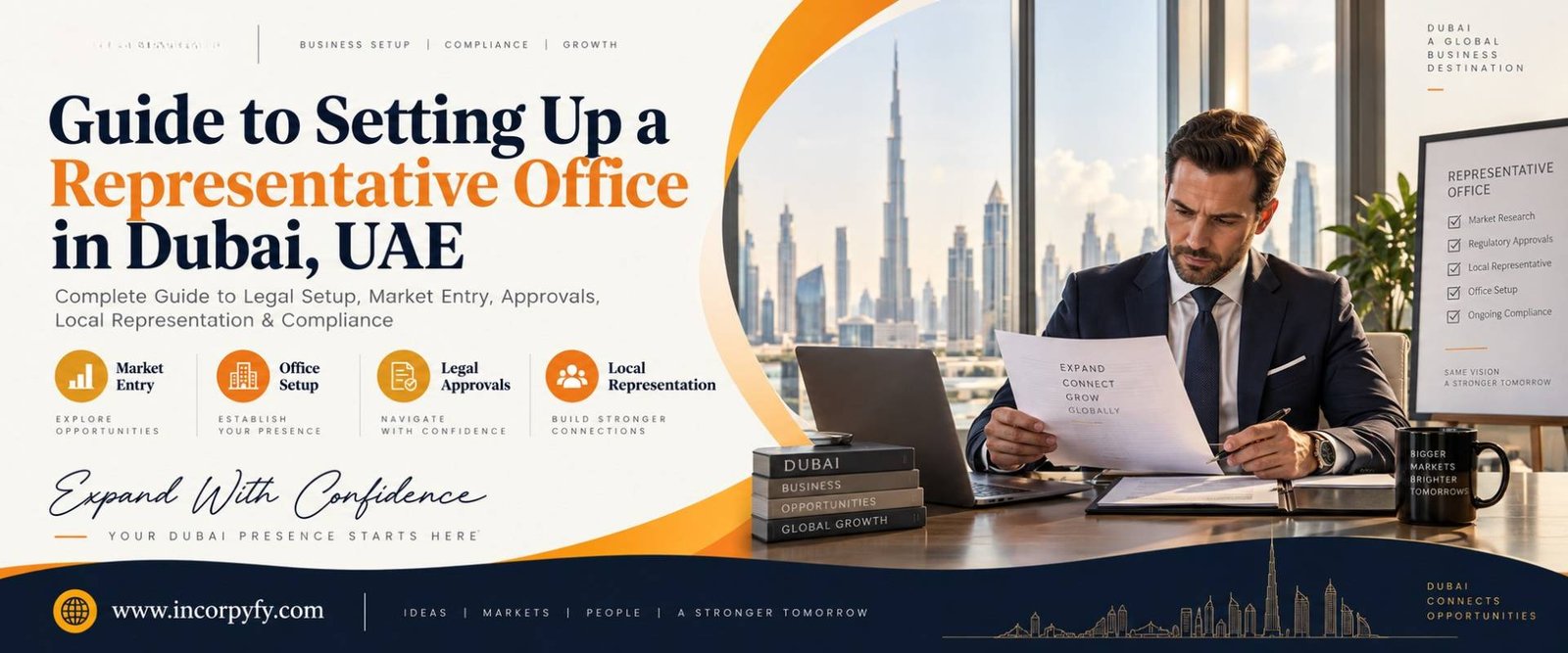 Guide to Setting up a representative office in dubai