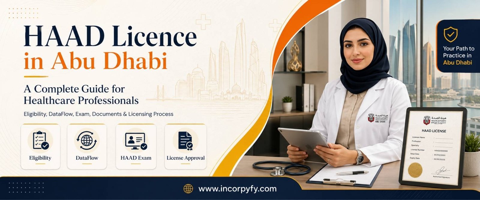 Haad license in abu dhabi