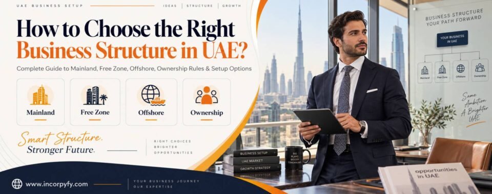 How to Choose the Right Business Structure in UAE